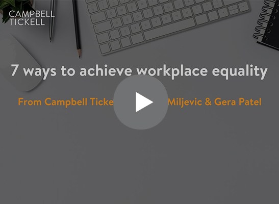 Video: 7 ways to achieve workplace equality