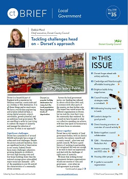 We are very pleased to bring you the latest edition of the CT Brief 35: Local Government. Inside you’ll find articles on key issues facing the sector including: collaboration and joint-working; growth and development; housing strategies; affordable housing plans; direct housing provision; homelessness; older persons housing; regeneration and more!