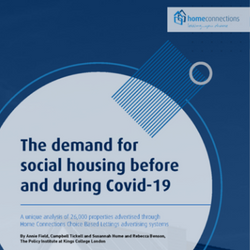 Commissioned by Home Connections, this report is written by Annie Field, Campbell Tickell and Susannah Hume and Rebecca Benson, The Policy Institute at Kings College London.
