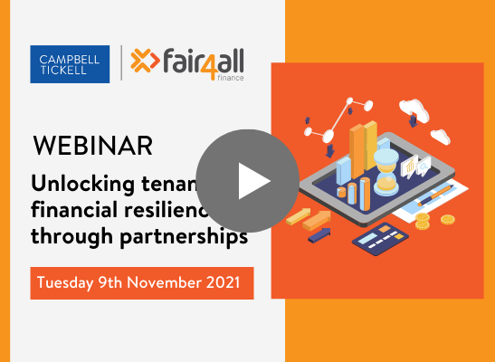 This webinar focuses on our new joint report, Unlocking tenant financial resilience: Building partnerships between housing associations and community finance providers.