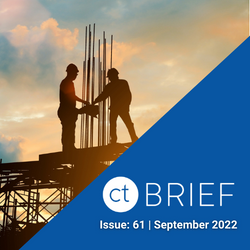 We are really pleased to bring you the new CT Brief – Issue 61. Articles on: diversity, decarbonisation, housing, recruitment, wellbeing & more!